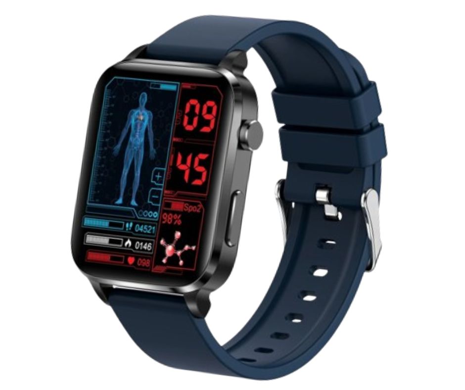 Cauzac™ Smartwatch for Seamless Health Monitoring with Steel Strap