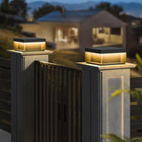 Cauzac™ Solar-Powered Outdoor Post Light - Weatherproof Illumination