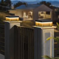 Cauzac™ Solar-Powered Outdoor Post Light - Weatherproof Illumination