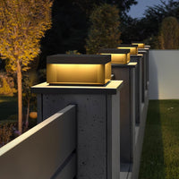 Cauzac™ Solar-Powered Outdoor Post Light - Weatherproof Illumination
