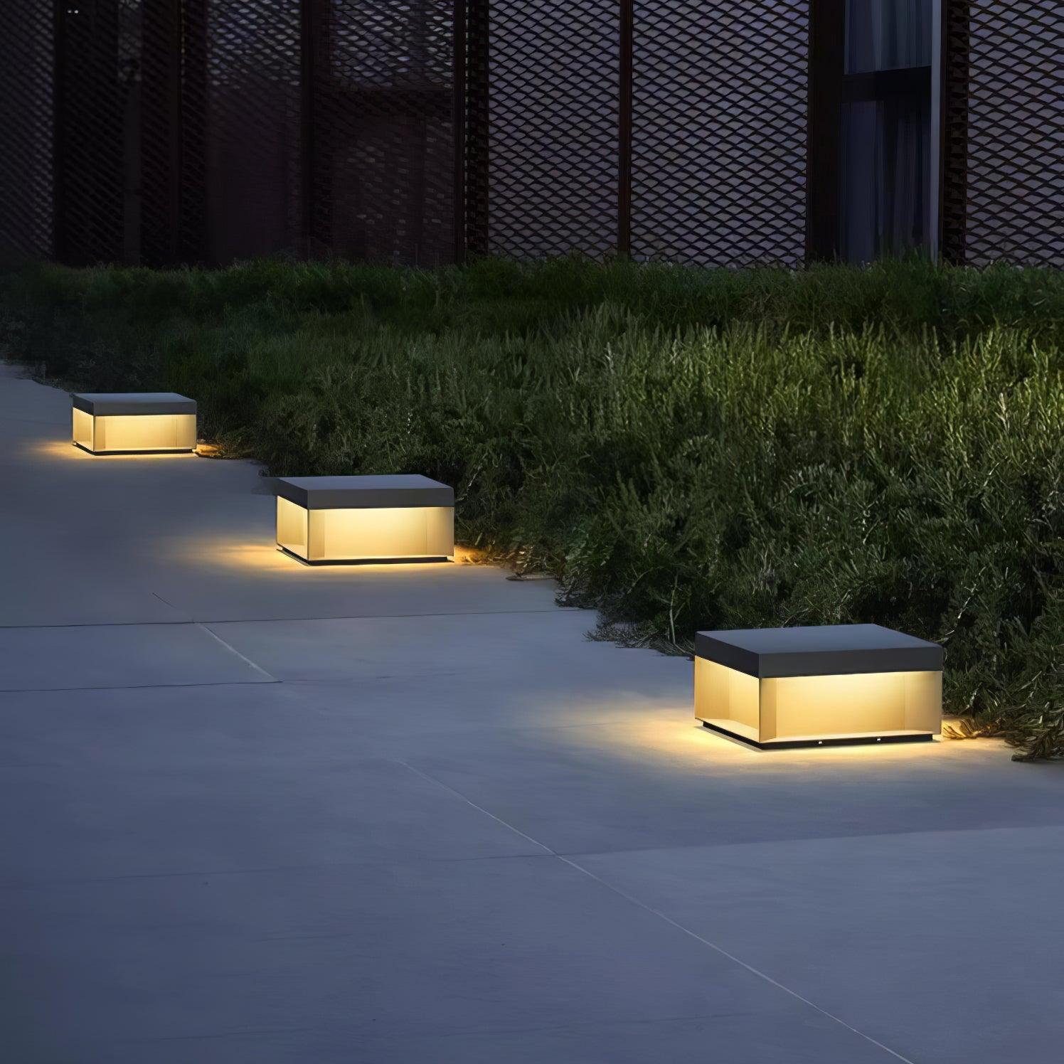 Cauzac™ Solar-Powered Outdoor Post Light - Weatherproof Illumination