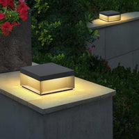 Cauzac™ Solar-Powered Outdoor Post Light - Weatherproof Illumination