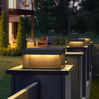 Cauzac™ Solar-Powered Outdoor Post Light - Weatherproof Illumination