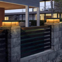 Cauzac™ Solar-Powered Outdoor Post Light - Weatherproof Illumination