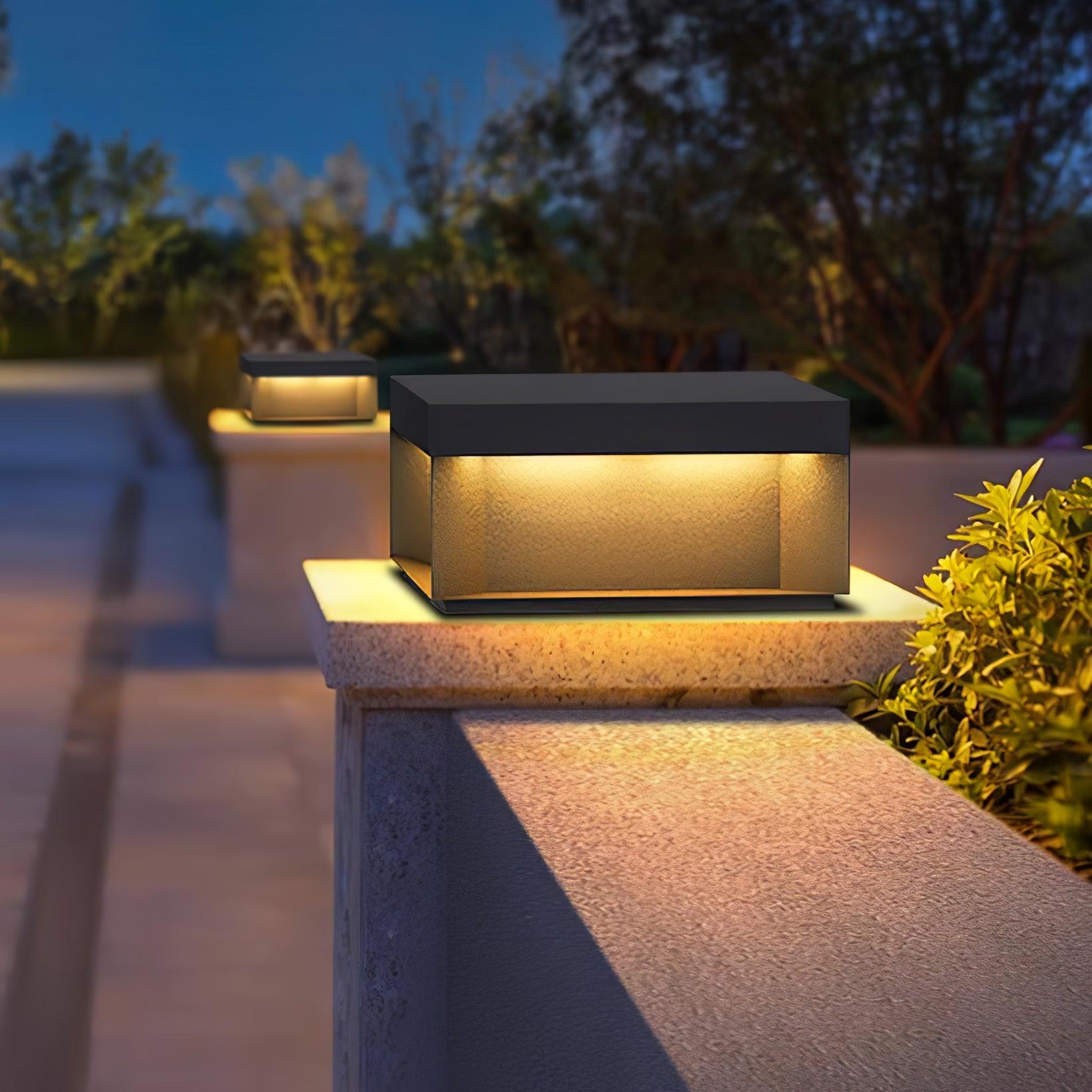 Cauzac™ Solar-Powered Outdoor Post Light - Weatherproof Illumination