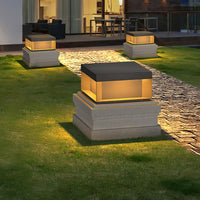 Cauzac™ Solar-Powered Outdoor Post Light - Weatherproof Illumination
