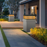 Cauzac™ Solar-Powered Outdoor Post Light - Weatherproof Illumination