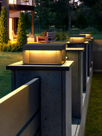 Cauzac™ Solar-Powered Outdoor Post Light - Weatherproof Illumination