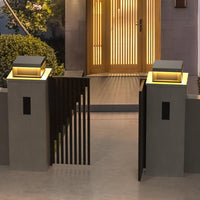 Cauzac™ Solar-Powered Outdoor Post Light - Weatherproof Illumination