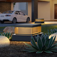 Cauzac™ Solar-Powered Outdoor Post Light - Weatherproof Illumination