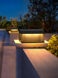 Cauzac™ Solar-Powered Outdoor Post Light - Weatherproof Illumination