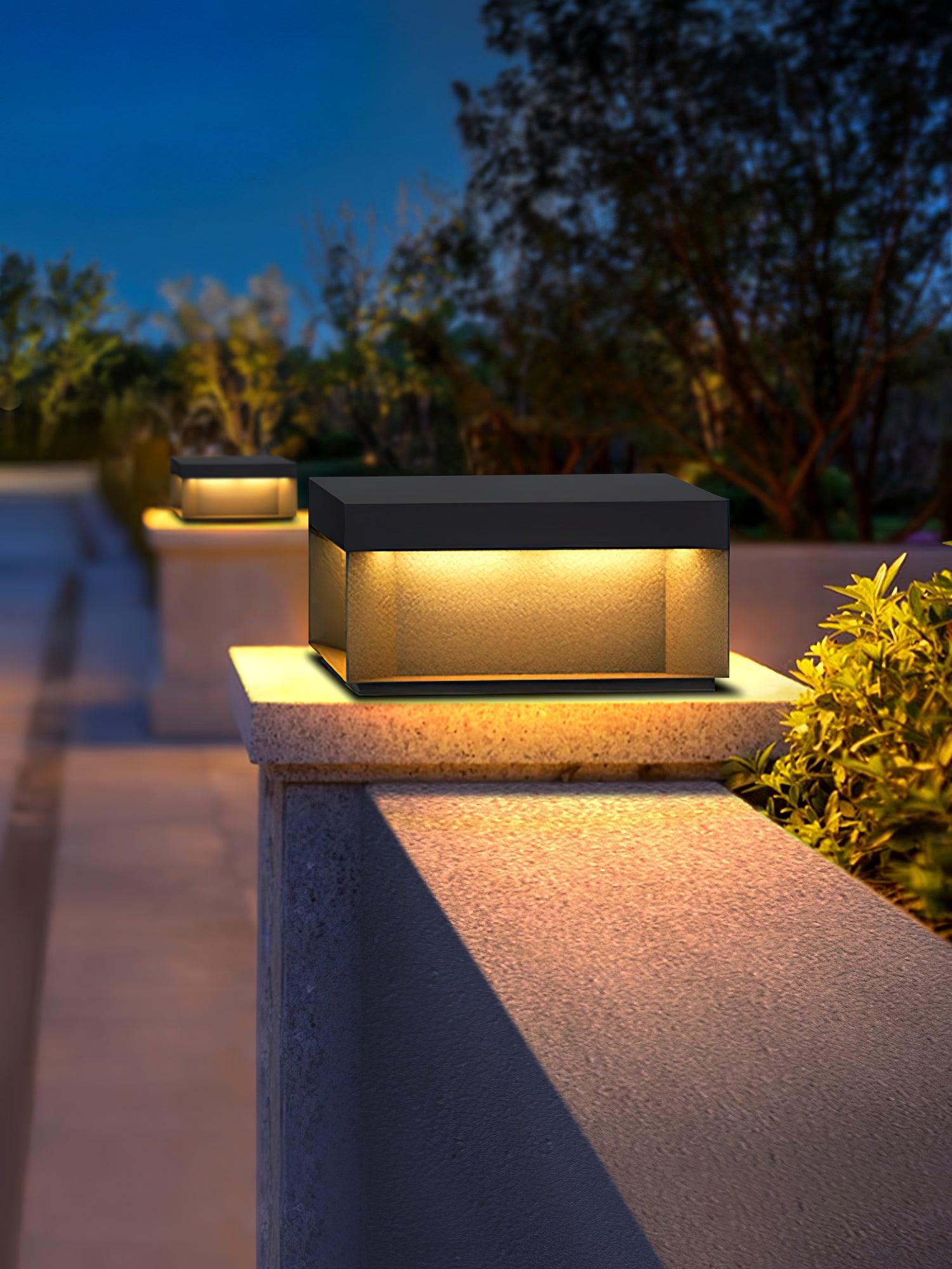 Cauzac™ Solar-Powered Outdoor Post Light - Weatherproof Illumination