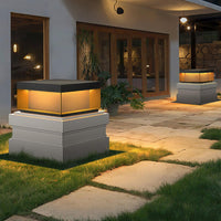 Cauzac™ Solar-Powered Outdoor Post Light - Weatherproof Illumination