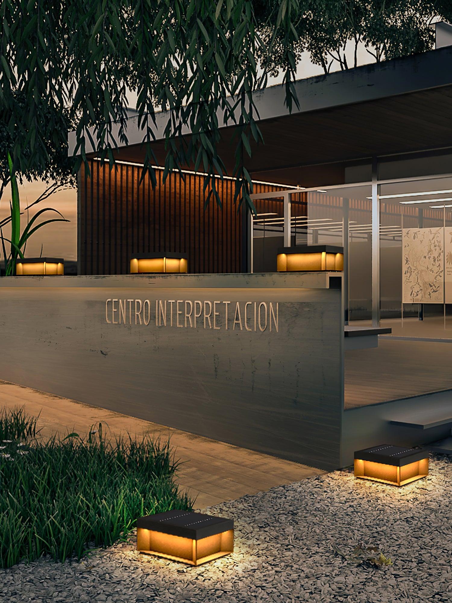 Cauzac™ Solar-Powered Outdoor Post Light - Weatherproof Illumination