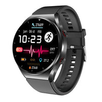 Cauzac™ Smart Health Watch with Integrated Blood Sugar & Pressure Monitoring - Red