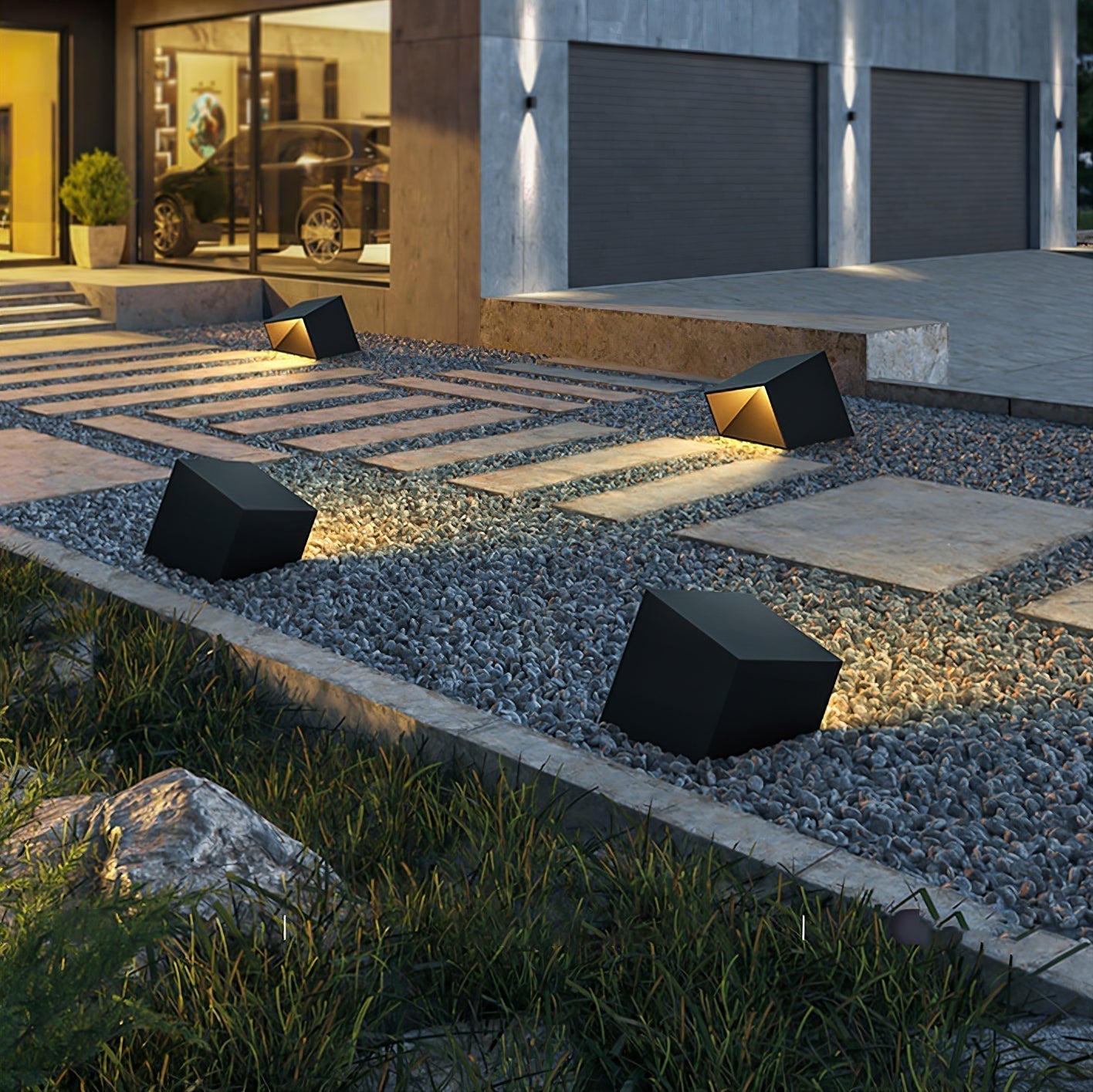 Cauzac™ Compact Solar Garden Light for Outdoor Ambiance