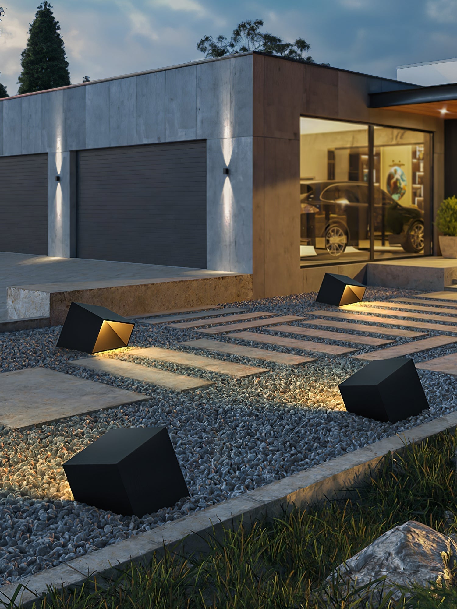 Cauzac™ Compact Solar Garden Light for Outdoor Ambiance