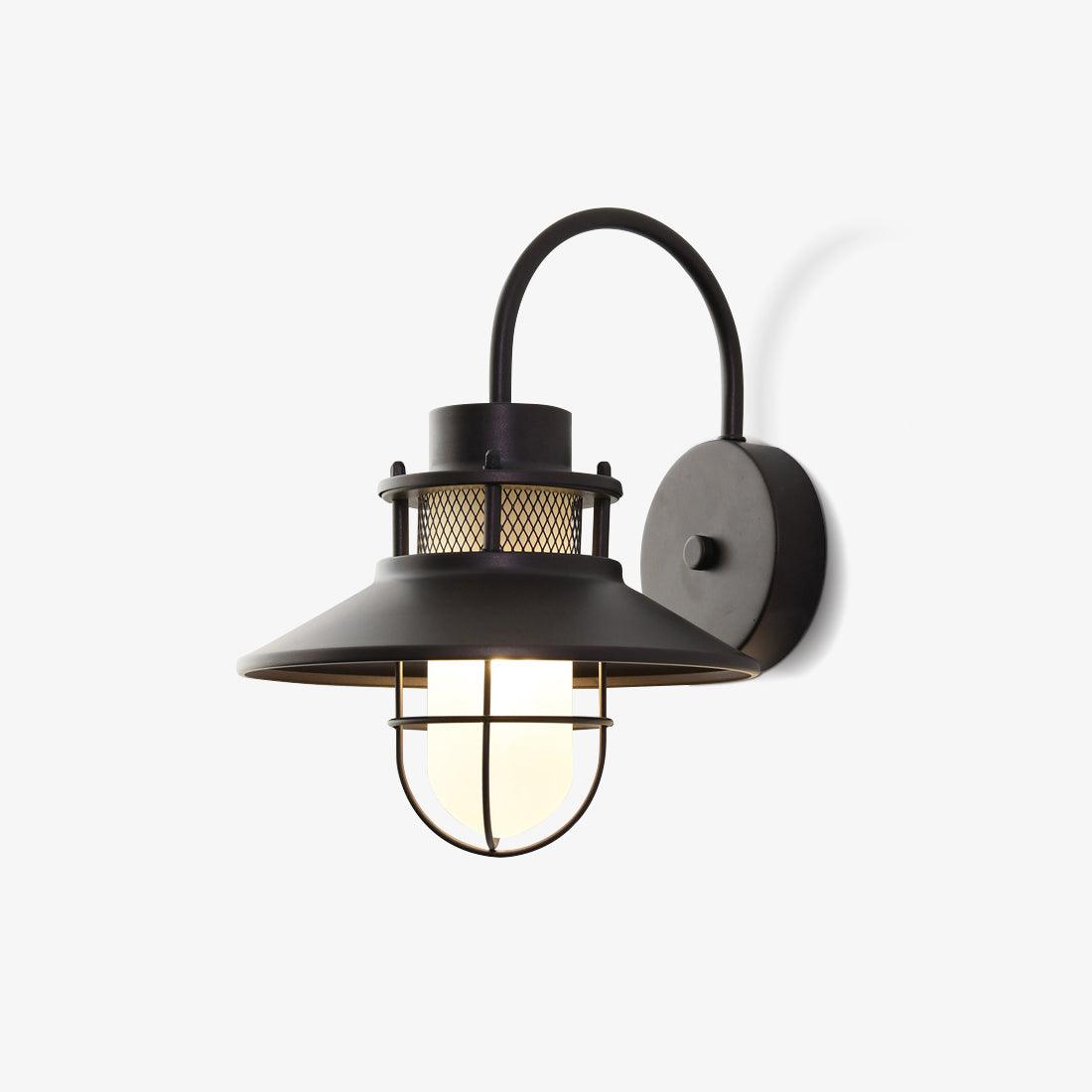 Cauzac™ Industrial Chic Outdoor Lamp - Weather-Resistant