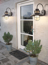 Cauzac™ Industrial Chic Outdoor Lamp - Weather-Resistant