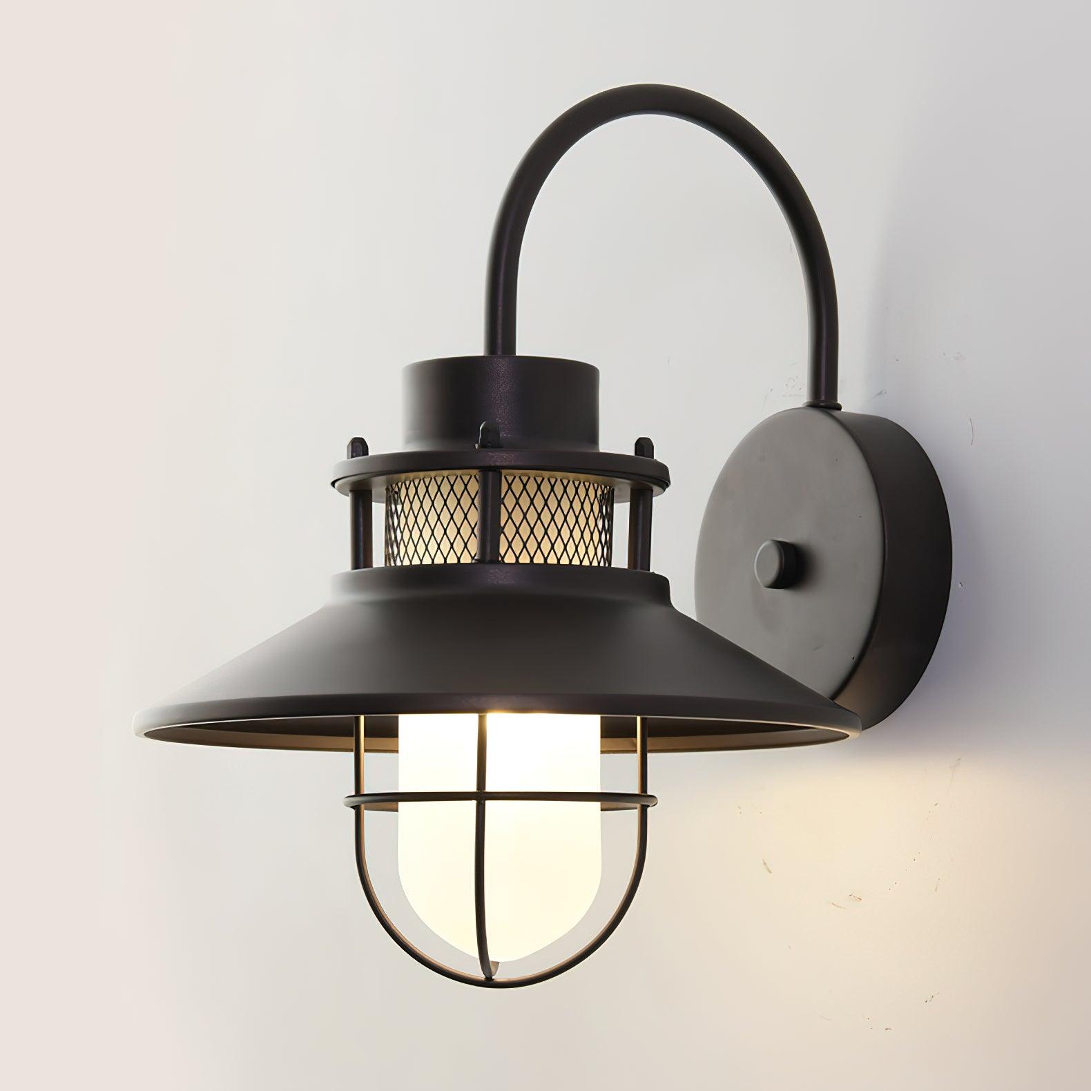 Cauzac™ Industrial Chic Outdoor Lamp - Weather-Resistant