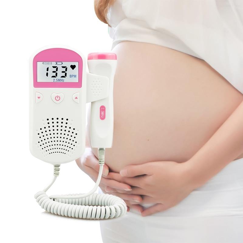 Fetal Doppler - Handheld Baby Heartbeat Tracker for Pregnancy