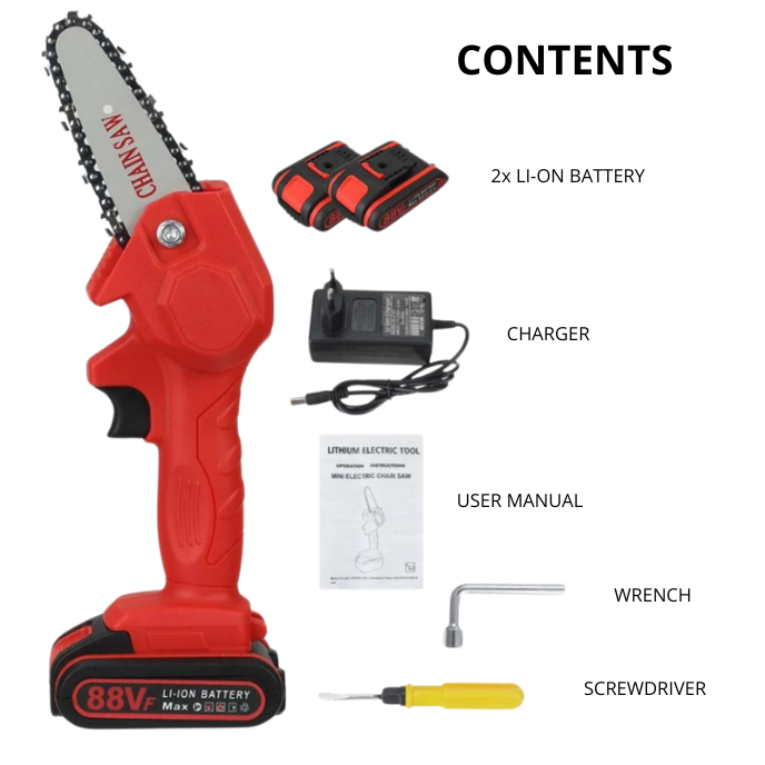 Cauzac™ Electric Chainsaw - Powerful & Efficient Tool