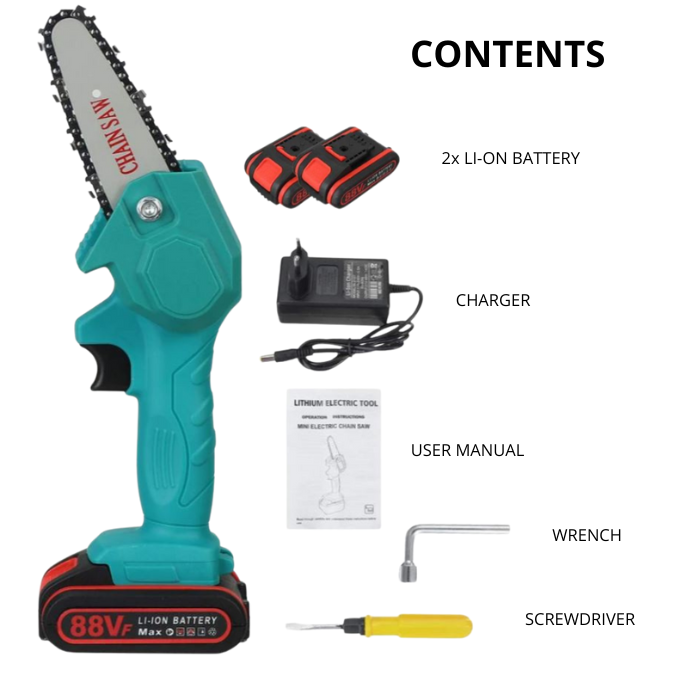Cauzac™ Electric Chainsaw - Powerful & Efficient Tool