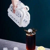 Cauzac™ Space-Efficient Ice Cube Maker for Refreshing Delights at Home