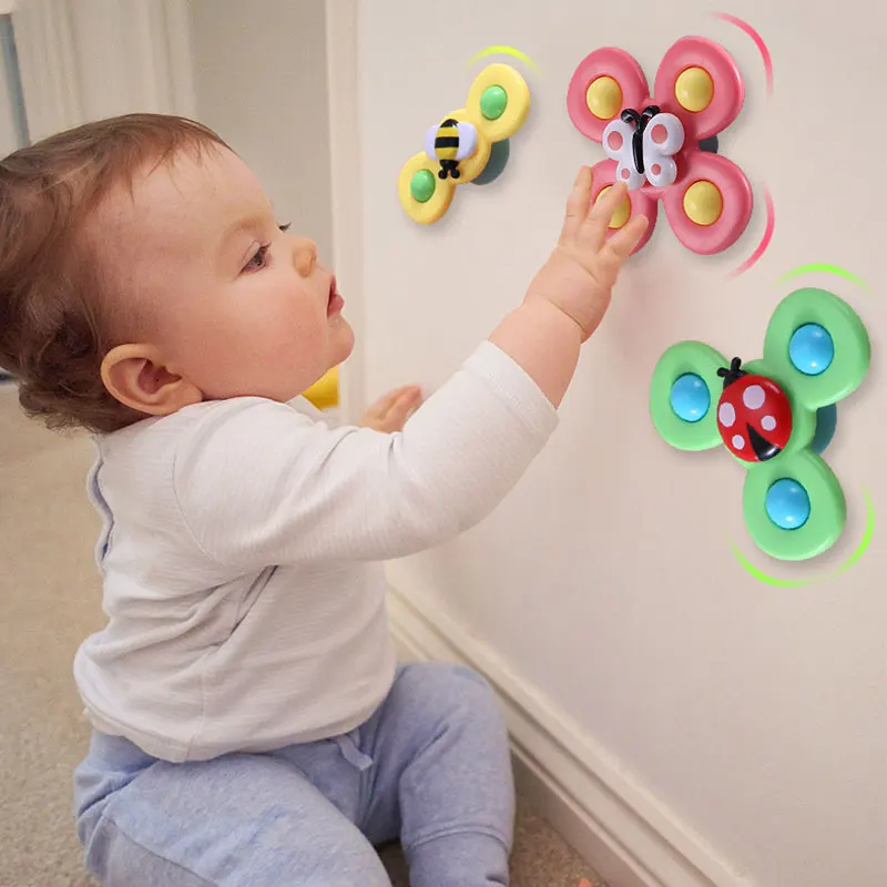 Cauzac™ Suction Spinner Toy Set – Endless Fun, Anywhere You Go!