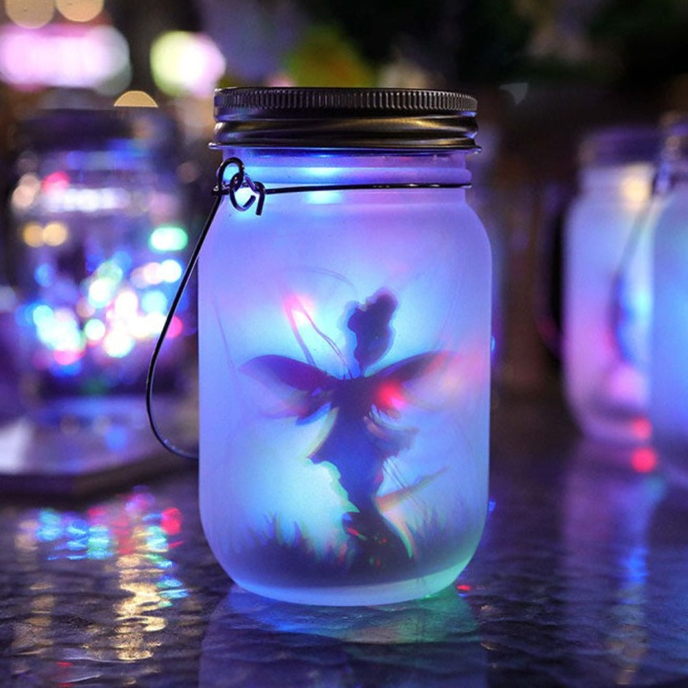 Cauzac™ Solar-Powered Magic Fairy Light Lantern - 12 Unique Designs