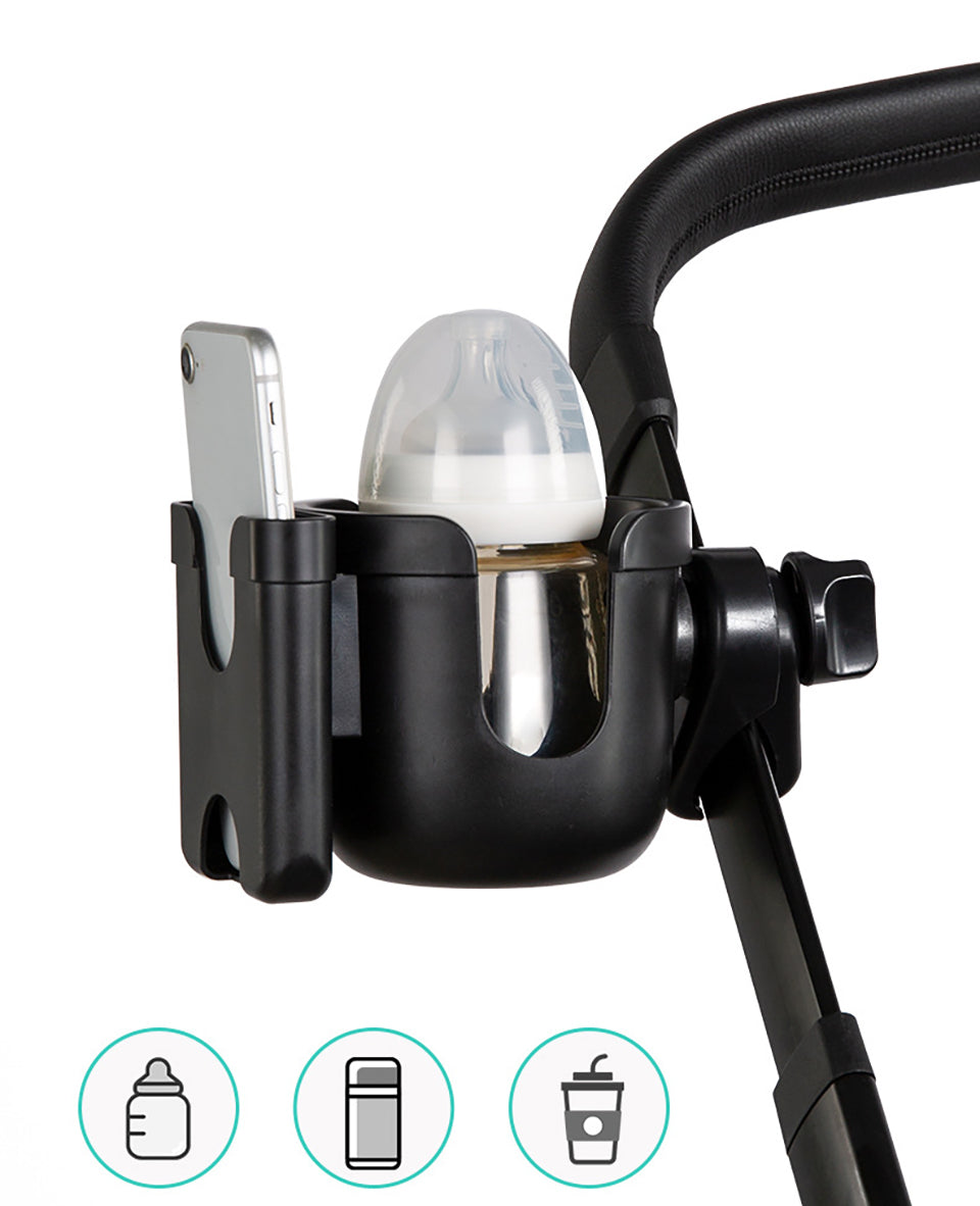 Cauzac™ 2-in-1 Stroller Cup & Phone Holder