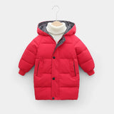 Cauzac™ Kids Winter Coat - Cartoon-Inspired Warm Long Jacket