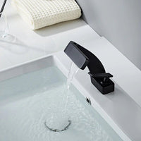 Cauzac™ Stylish Waterfall Bathroom Tap – Luxe Cascading Water Flow Mixer
