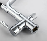 Cauzac™ Modern Dual-Outlet Kitchen Faucet with Filter – Ideal for Hot and Cold Supply