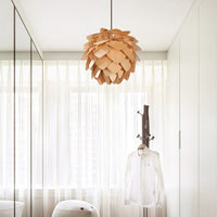 Cauzac™ Handcrafted Pinecone Wooden Pendant Lamp