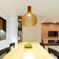 Cauzac™ Exquisite Handmade Wooden Pendant Light