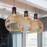 Cauzac™ Exquisite Handmade Wooden Pendant Light