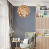 Cauzac™ Handcrafted Pinecone Wooden Pendant Lamp