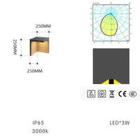 Cauzac™ Modern Solar-Powered Outdoor Lamp for Elegant Spaces