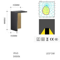 Cauzac™ Modern Solar-Powered Outdoor Lamp for Elegant Spaces