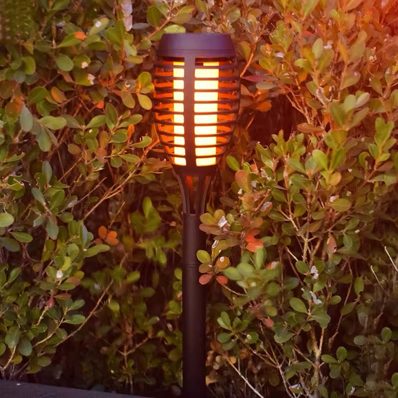 Cauzac™ Eco-Friendly Solar Torch Lamp for Garden Ambiance