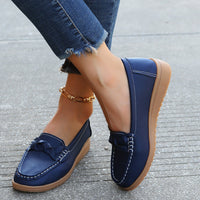 Cauzac™ Soft Leather Orthopedic Loafers for Women - Effortless Walking Comfort