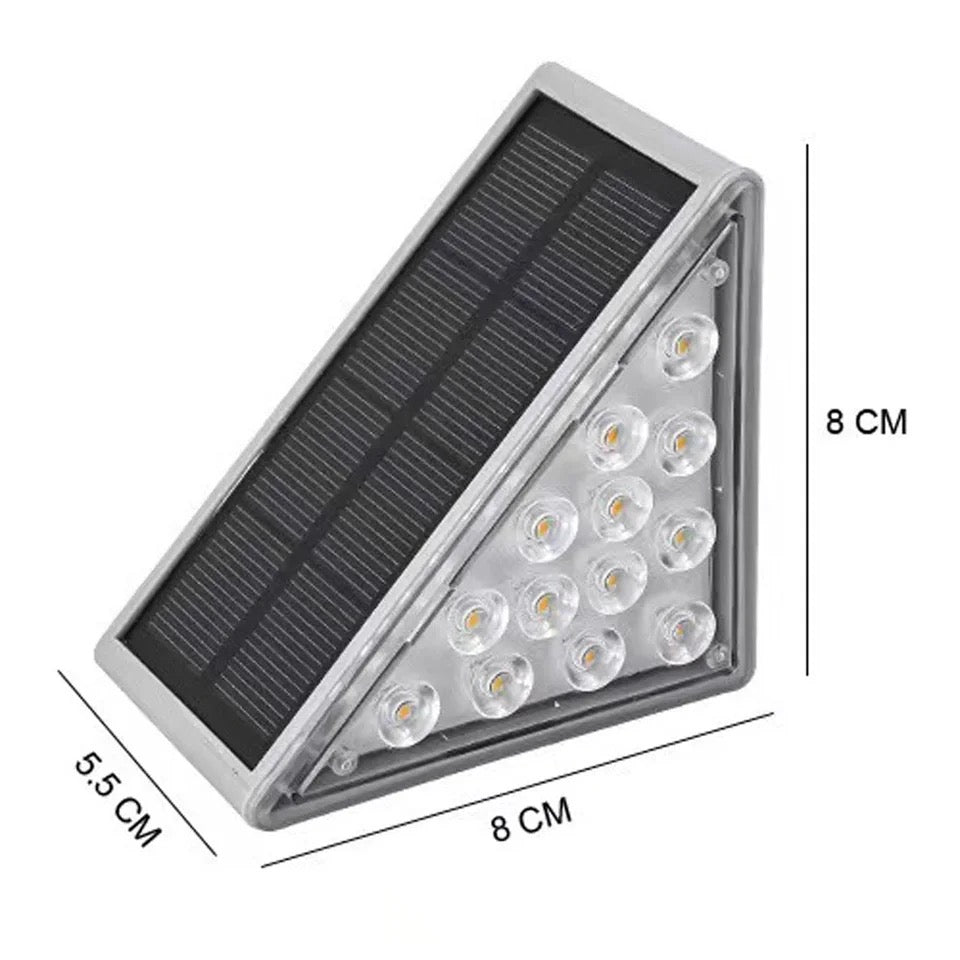 Cauzac™ Eco-Friendly Solar Stair Lights for Outdoor Safety
