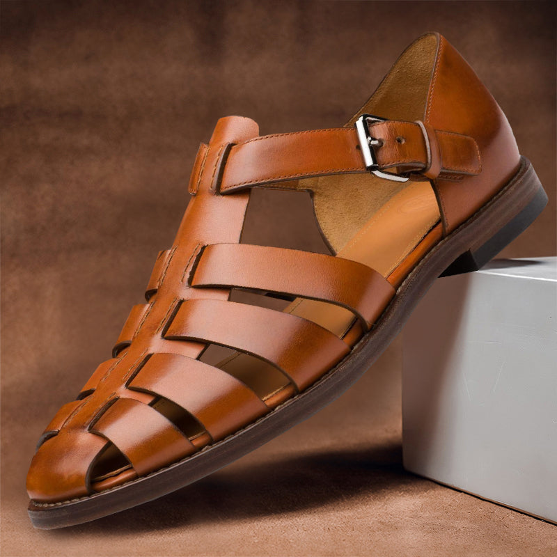 Cauzac™ Premium Leather Sandals for Effortless Style
