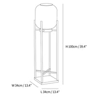 Cauzac™ Solar-Powered Outdoor Floor Lamp Lantern - Elegance in Illumination