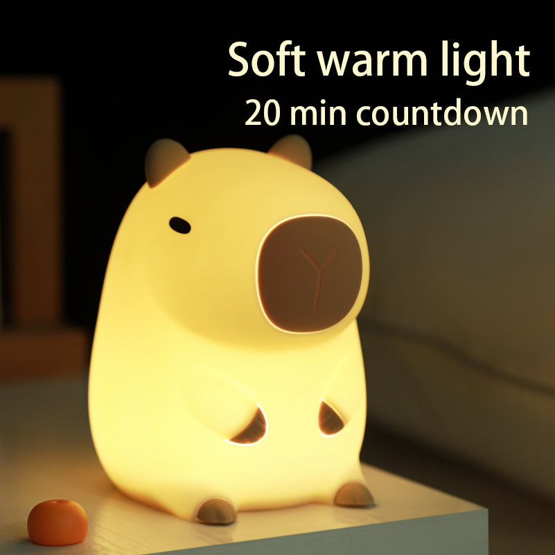 CapyGlow™ Nightlight – Whimsical Warmth for Your Home