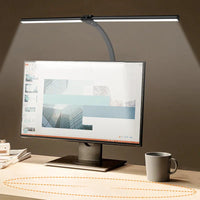Cauzac™ Dual-Head LED Desk Lamp - Modern Office Lighting Solution
