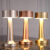 Cauzac™ Cordless LED Table Lamp – Touch-Dimmable Light for Home & Office