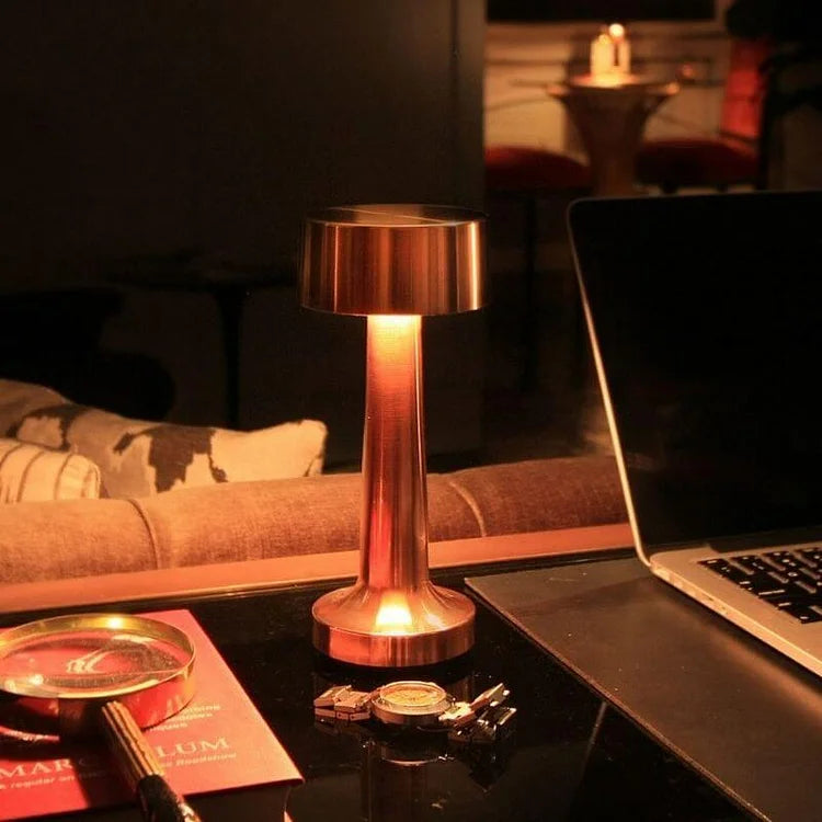 Cauzac™ Cordless LED Table Lamp – Touch-Dimmable Light for Home & Office