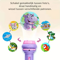 Cauzac™ StoryBeam Projector Torch – Spark Imagination, One Tale at a Time